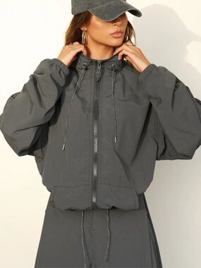 JOAH BROWN Classic Windbreaker Jacket Jet M